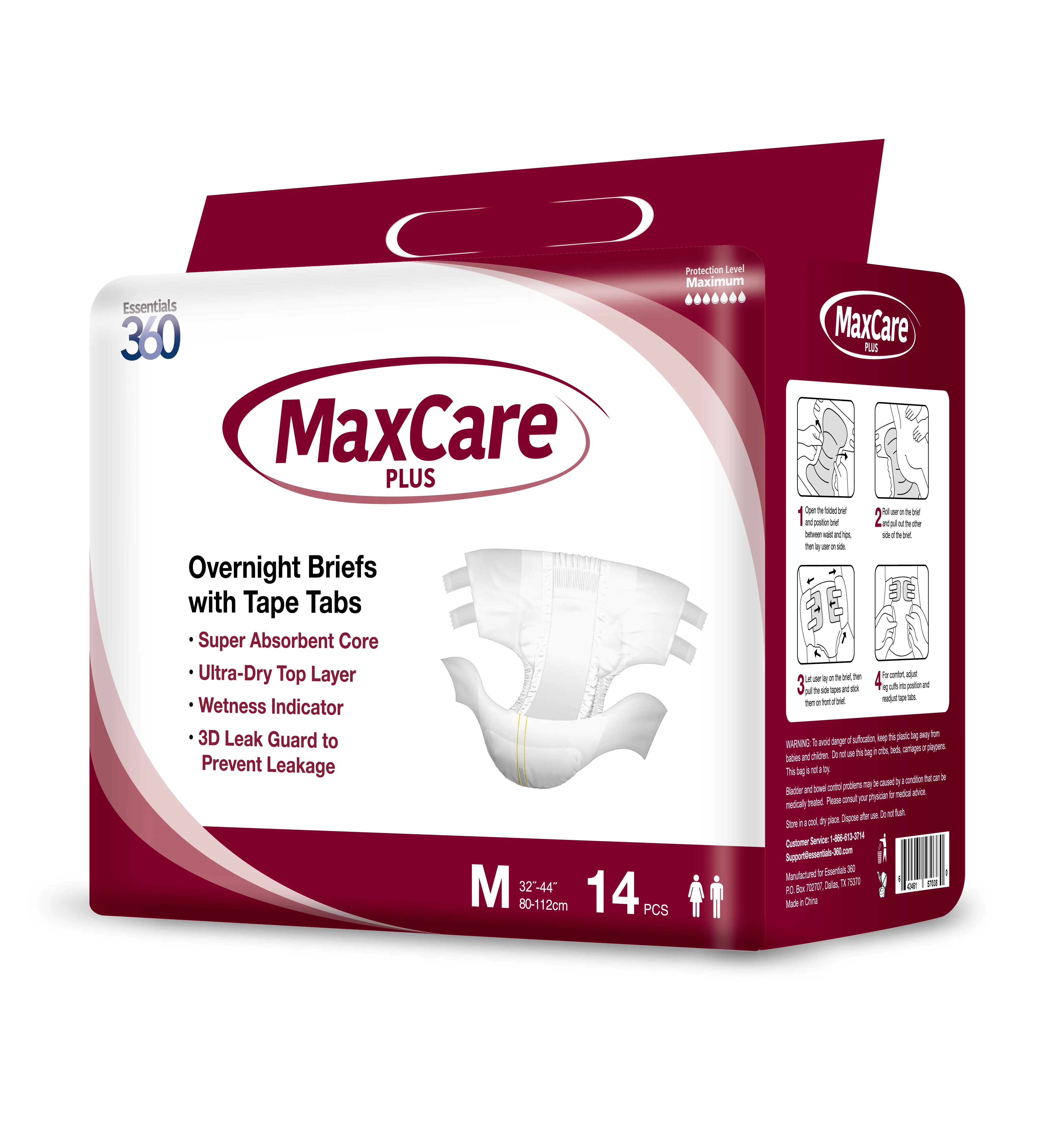 MaxCare Plus Overnight Briefs - Image 5