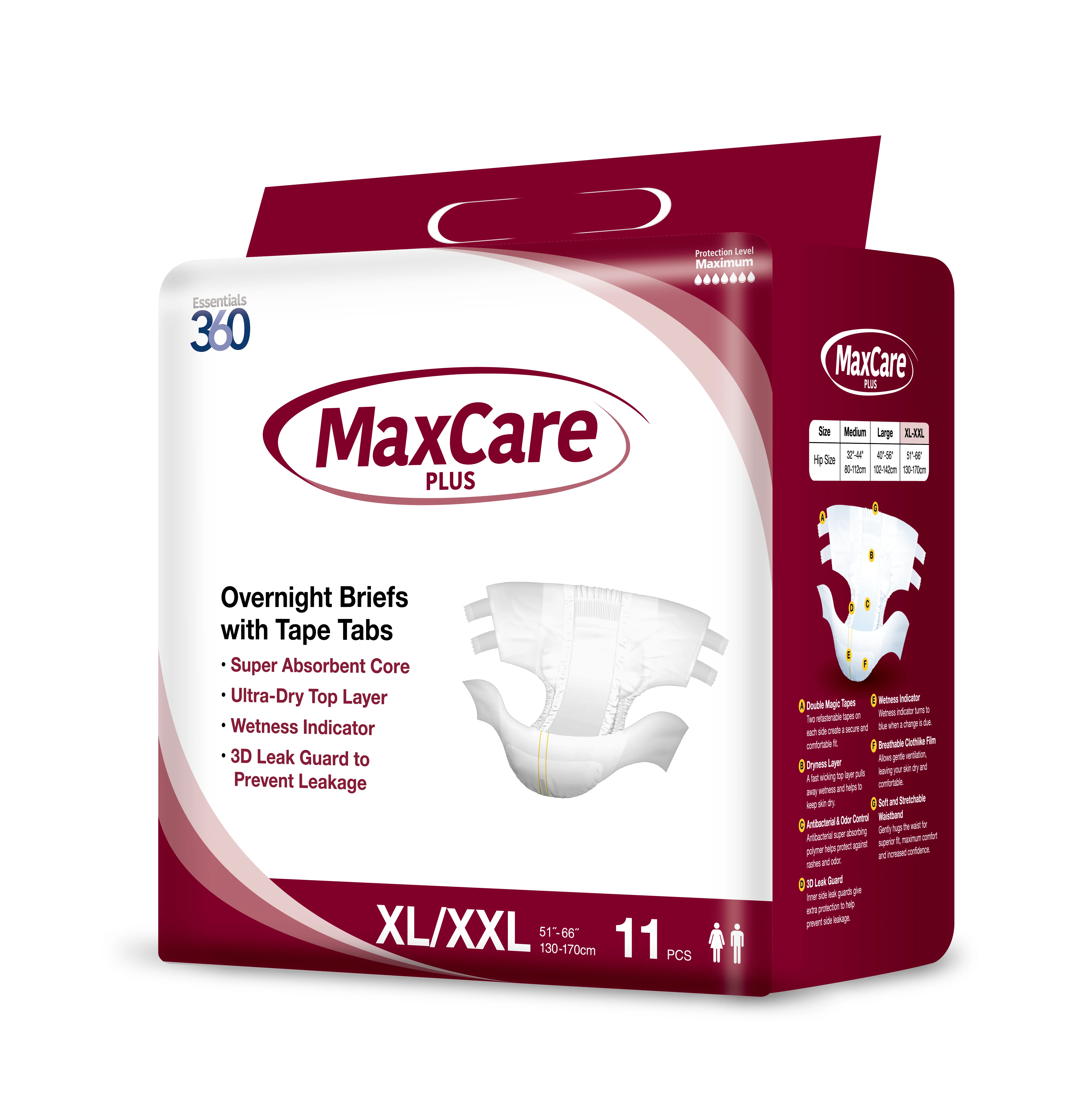 MaxCare Plus Overnight Briefs - Image 8